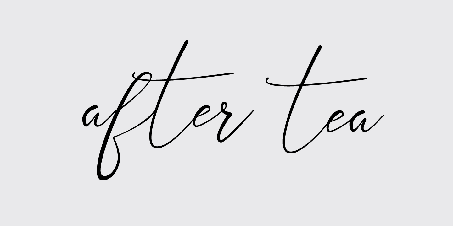 Beispiel einer Andora Ardelion Regular-Schriftart